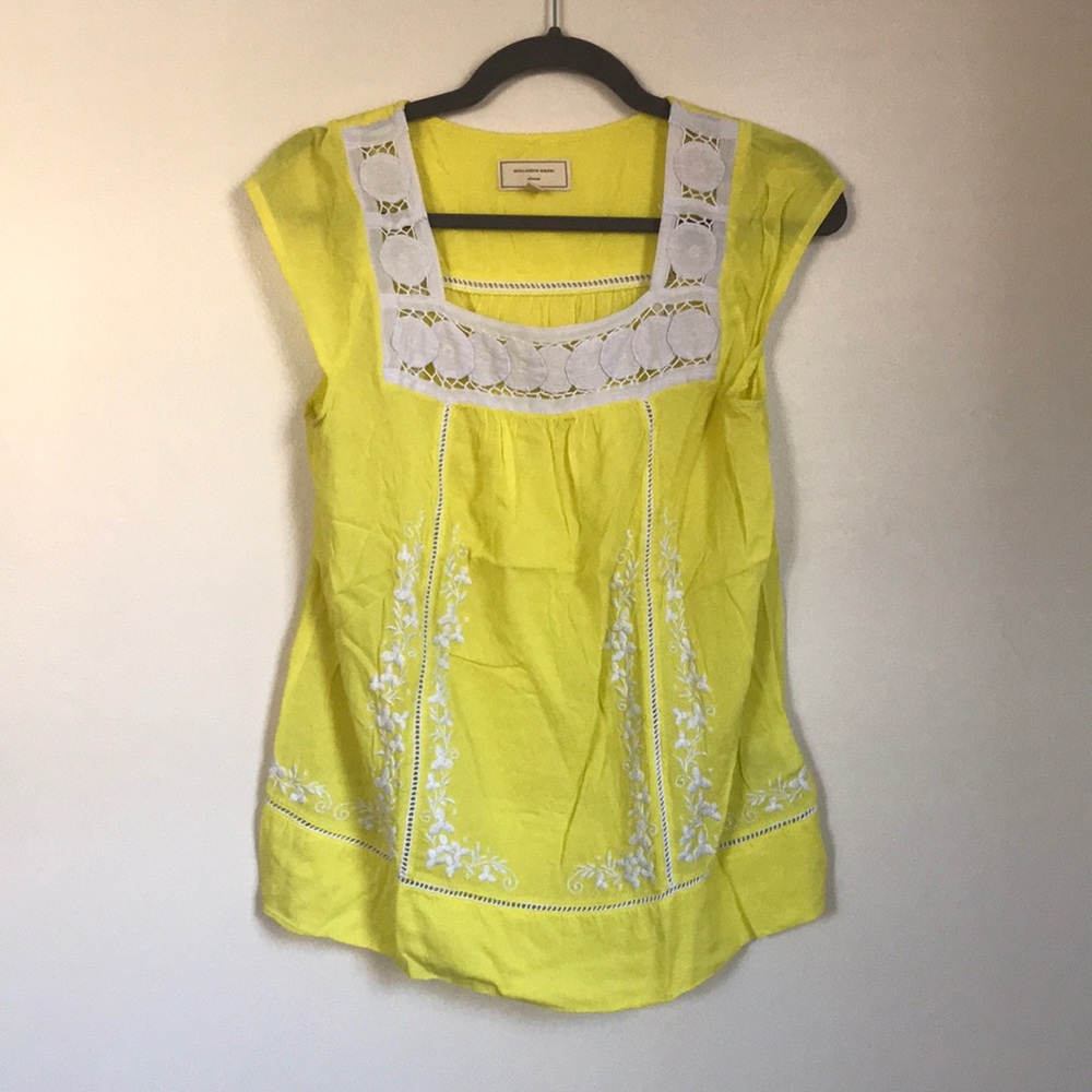 Anthropologie Moulinette Soeurs top size 4